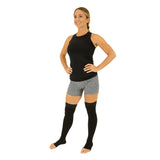 SUP2089BLKS Thigh High Compression Stockings