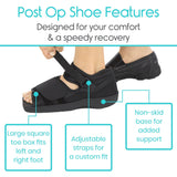 SUP1036XXSIMP Post Op Shoe With Imprinting