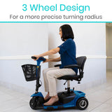 MOB1025BLUOB *Open Box* 3-Wheel Mobility Scooter