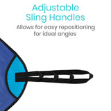 LVA2057BLU Lift Sling with Opening