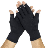 SUP2060BLKXS Copper Arthritis Gloves Fingerless