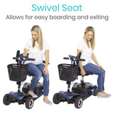 MOB1027SLVOB *Open Box* 4-Wheel Mobility Scooter