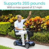 MOB1027SLVOB *Open Box* 4-Wheel Mobility Scooter