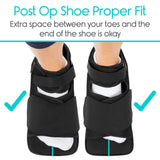 SUP1036SIMP Post Op Shoe With Imprinting
