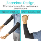 SUP2094S Arm Compression Sleeve Black