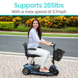 MOB1025BLUOB *Open Box* 3-Wheel Mobility Scooter