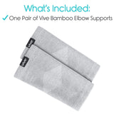 SUP1015S Bamboo Elbow Sleeves