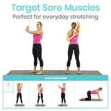 RHB2028 Stretching Workout Poster