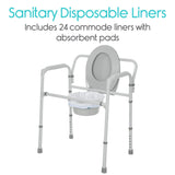 LVA1077 Commode Liners