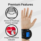 DMD1063BLK Wrist Blood Pressure Monitor Model: BT-V