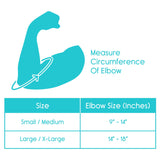 SUP1015L Bamboo Elbow Sleeves