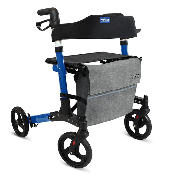 MOB1044BLUSD *Scratch & Dent* Foldable Rollator Series T
