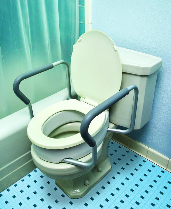 B5082 Toilet Seat Riser with Arms - Standard