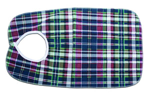 C3045B Deluxe Bib - Plaid 18in x 30in - Bulk