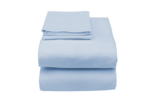 C3058L Hospital Bed Sheet Set in Blue