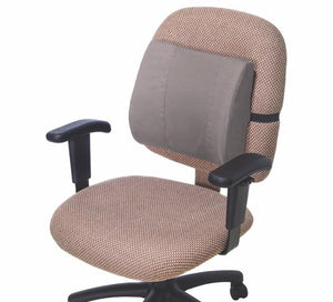 F1412G Lumbar Cushion w-strap - Gray