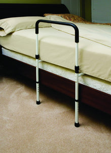 P1411 Height Adjustable Hand Bed Rail w-Floor Supports