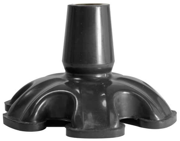 T20010B Super Big Foot Standing Cane Tip - Black