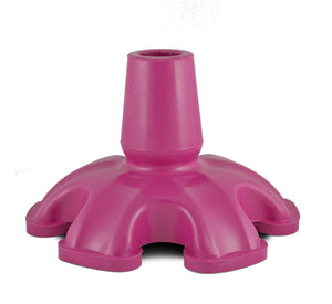 T20010P Super Big Foot Standing Cane Tip - Pink