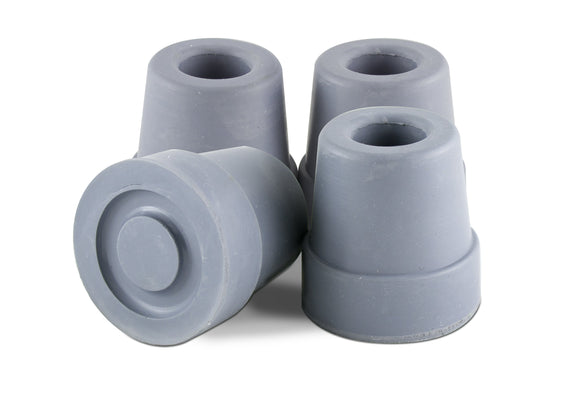 T50012G Quad Cane Tips 1-2in - Gray