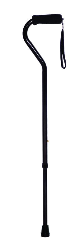 W1340BL Offset Handle Cane - Black