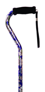 W1345F Designer Offset Cane - Floral