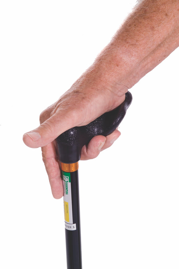 W1560MR Orthopedic Grip Cane - Midnight - Right