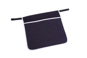 W4551 Quilted Deluxe Walker Pouch - Pinpoint